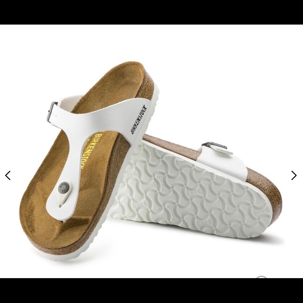Birkenstocks Women White Sandals